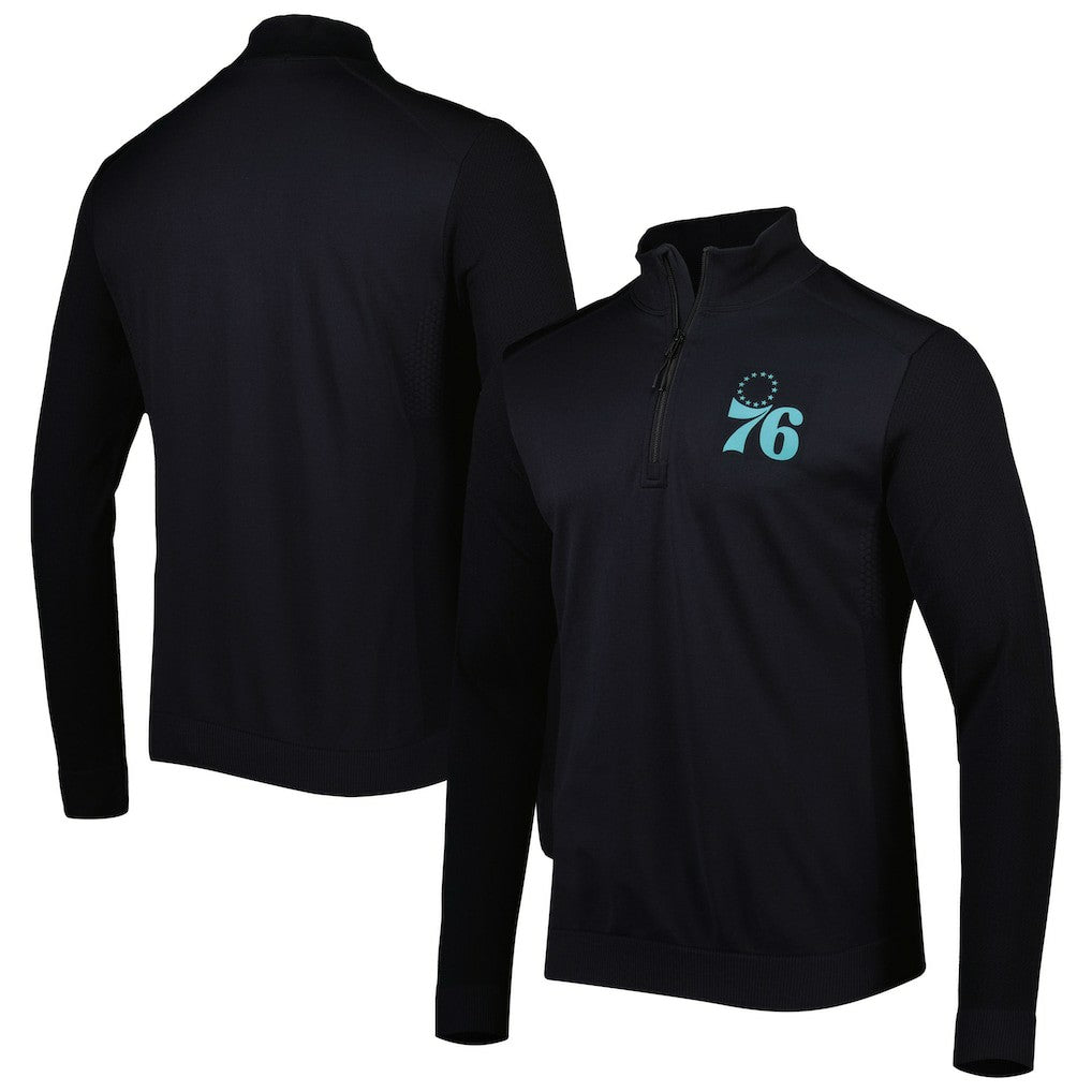 Philadelphia 76ers Levelwear Nano Engineered Knit Fabric Quarter-Zip Jacket Online