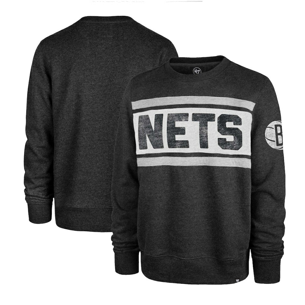 Brooklyn Nets '47 Tribeca Emerson Pullover Sweatshirt On Sale