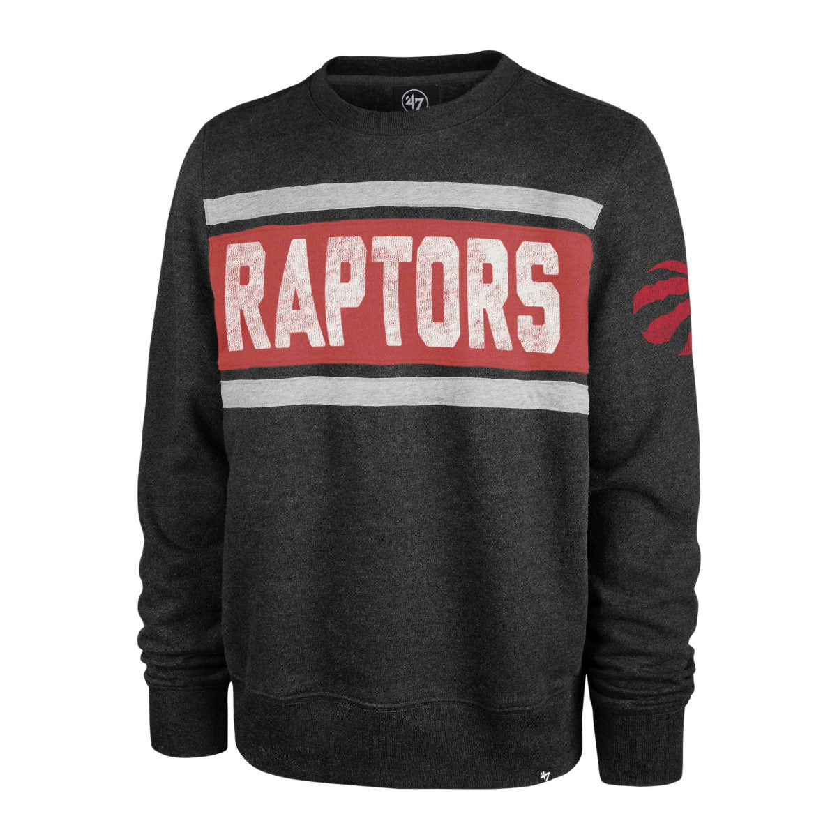 Toronto Raptors '47 Tribeca Emerson Pullover Sweatshirt Discount