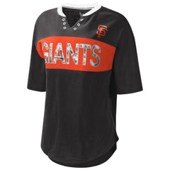 San Francisco Giants Touch Women's Lead Off Notch Neck T-Shirt | MLB Shop