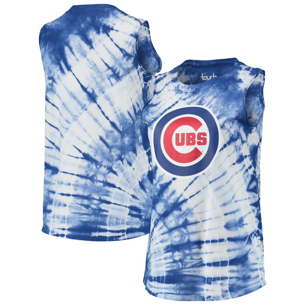 Chicago Cubs Touch Women's Money Ball Tie-Dye Tank Top | MLB US