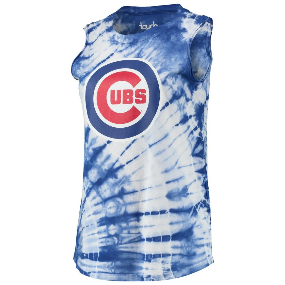 Chicago Cubs Touch Women's Money Ball Tie-Dye Tank Top | MLB US
