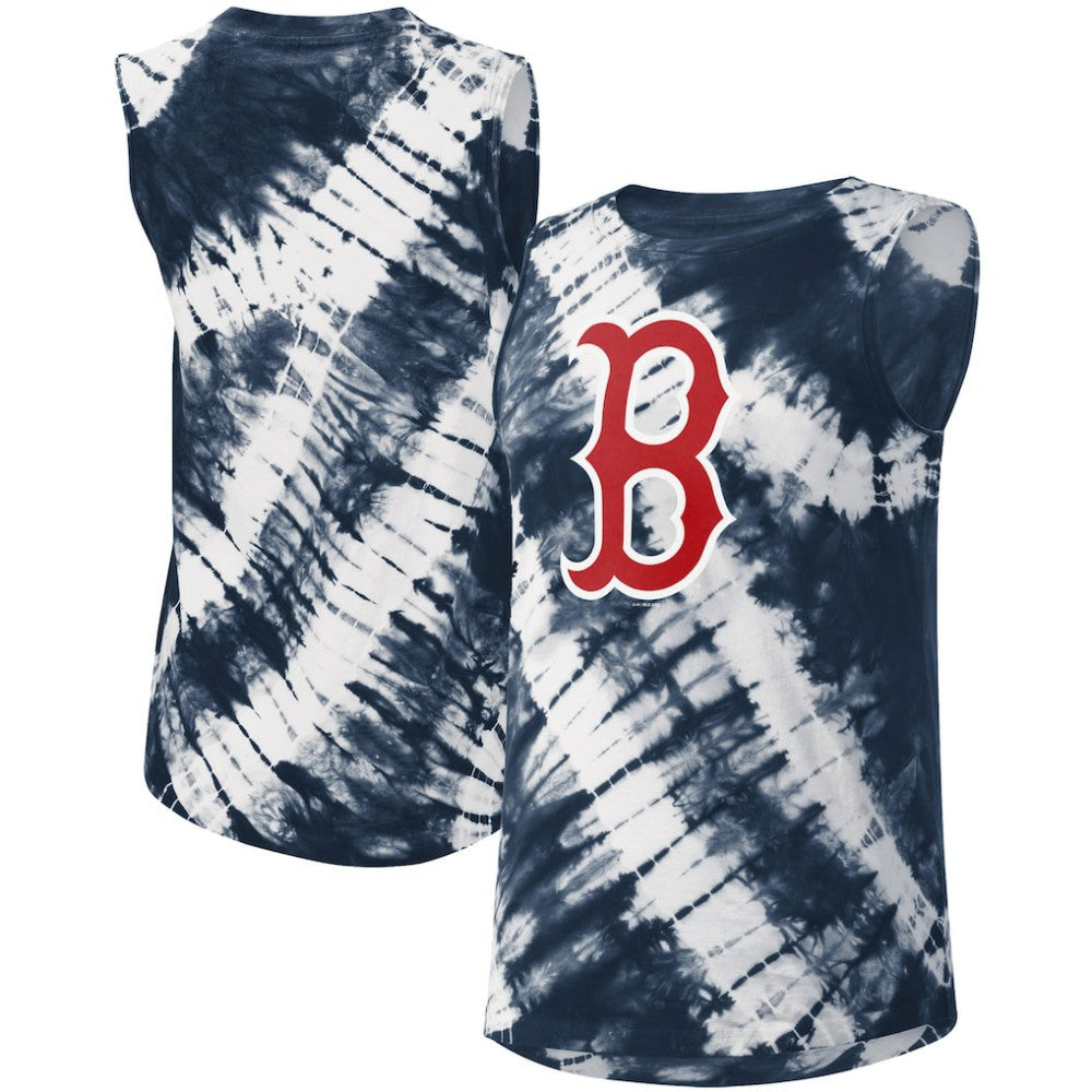 Boston Red Sox Touch Women's Money Ball Tie-Dye Tank Top | MLB US