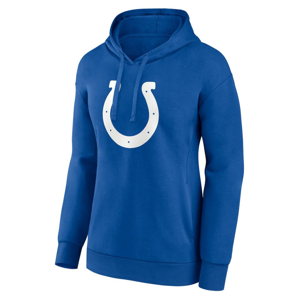 Indianapolis Colts Fanatics Jonathan Taylor  Women's Player Icon Name & Number V-Neck Pullover Hoodie