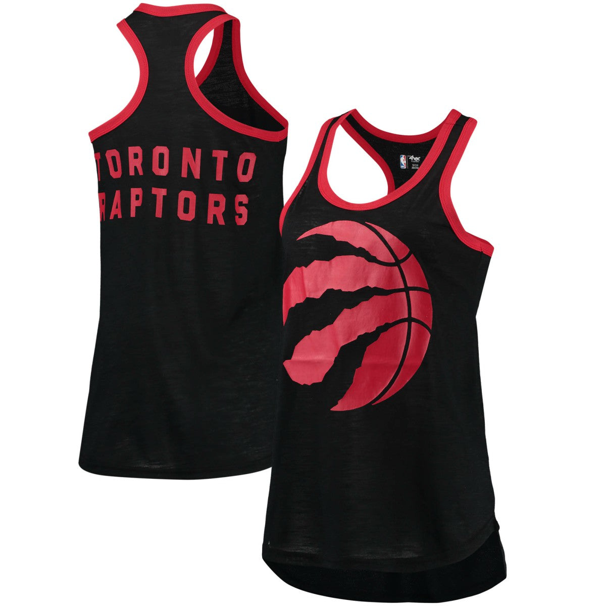 Toronto Raptors G-III Sports by Carl Banks Women's Showdown Scoop-Neck Racerback Tank Top Discount