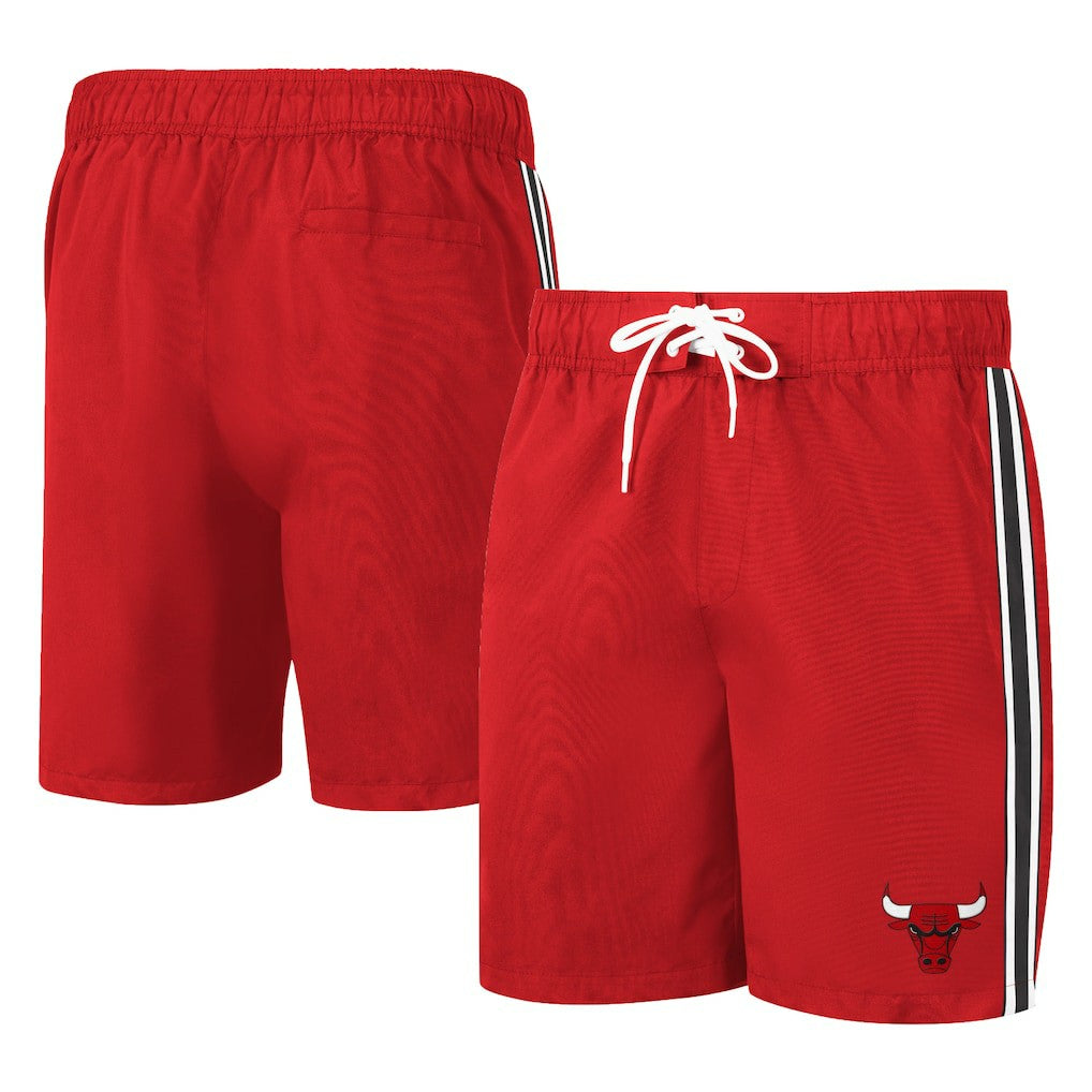 Chicago Bulls G-III Sports by Carl Banks Sand Beach Volley Swim Shorts On Sale