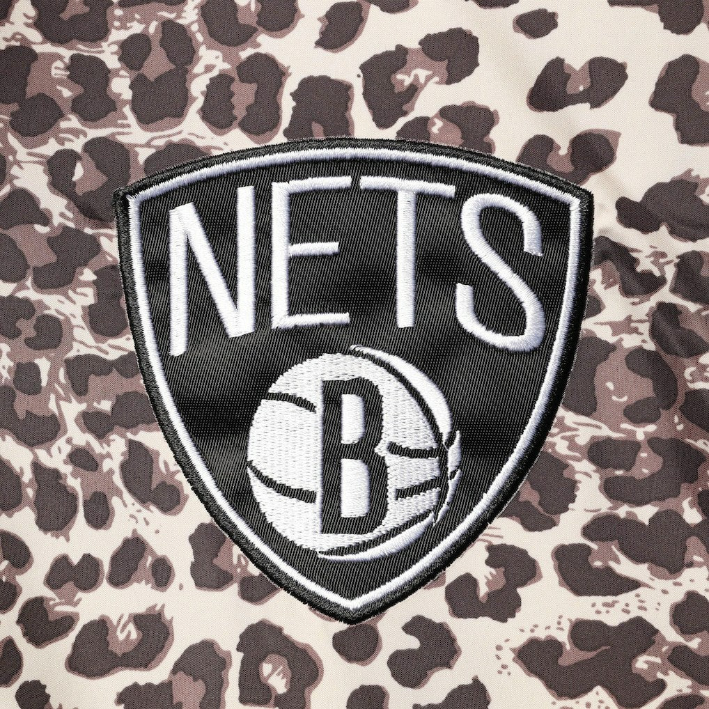 Brooklyn Nets DKNY Sport Women's Gabriella Windbreaker Half-Zip Hoodie Discount