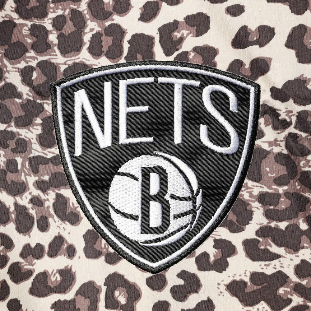 Brooklyn Nets DKNY Sport Women's Gabriella Windbreaker Half-Zip Hoodie Discount