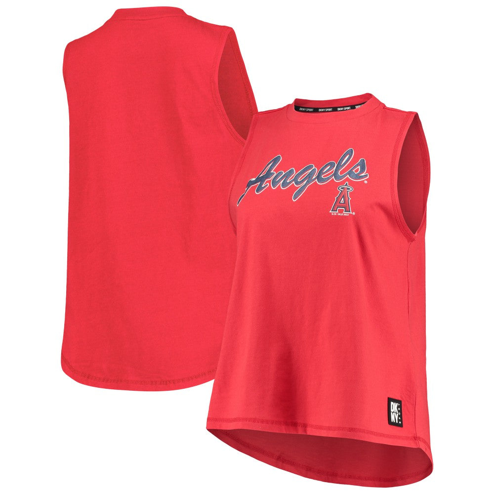 Los Angeles Angels DKNY Sport Women's Marcie Tank Top | MLB Outlet