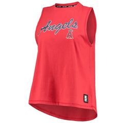 Los Angeles Angels DKNY Sport Women's Marcie Tank Top | MLB Outlet