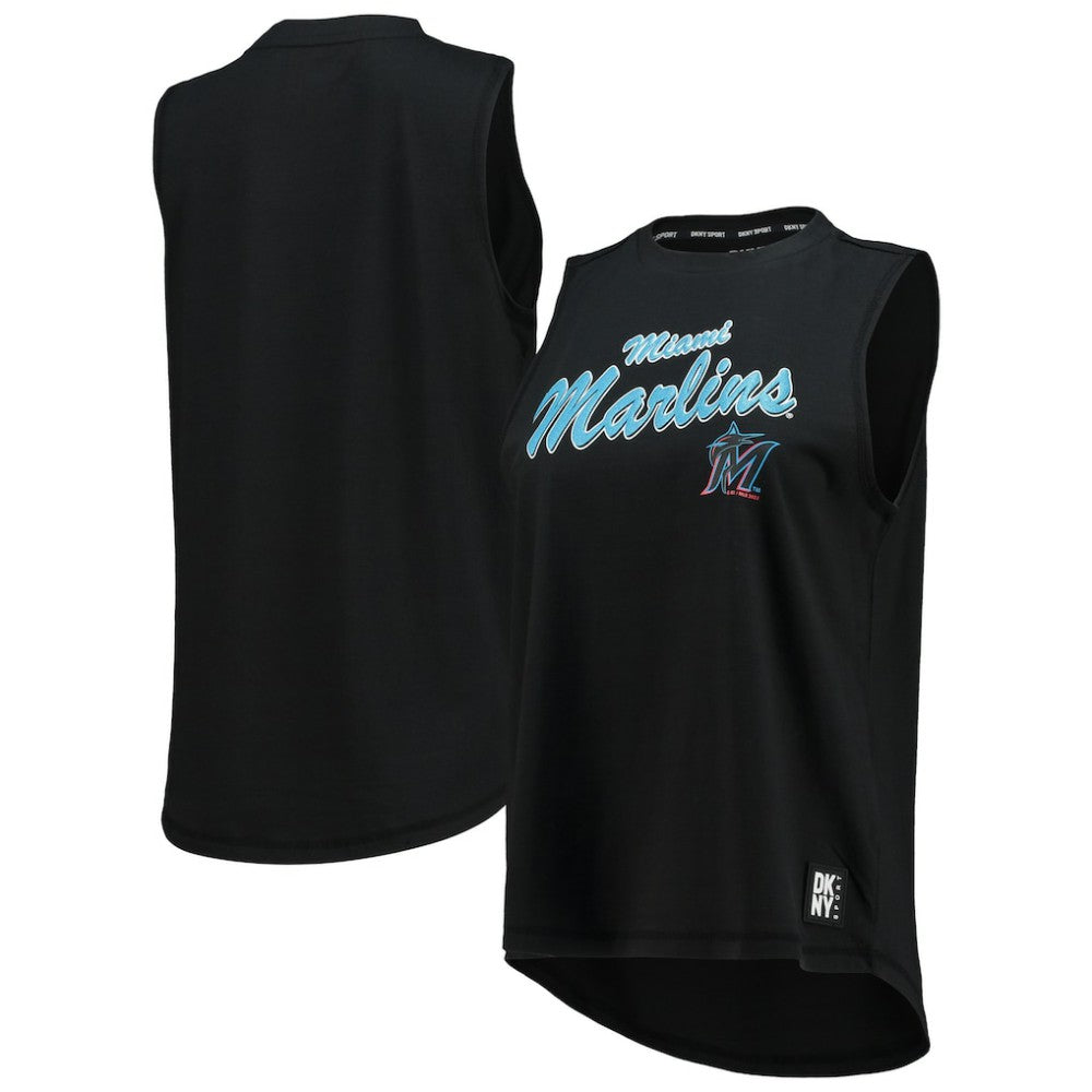 Miami Marlins DKNY Sport Women's Marcie Tank Top | MLB Outlet
