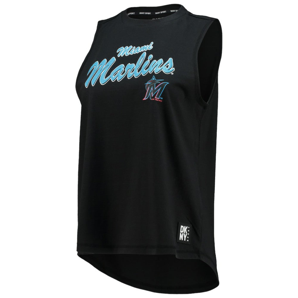 Miami Marlins DKNY Sport Women's Marcie Tank Top | MLB Outlet