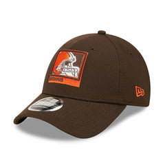 Cleveland Browns New Era Framed AF 9FORTY Snapback Hat