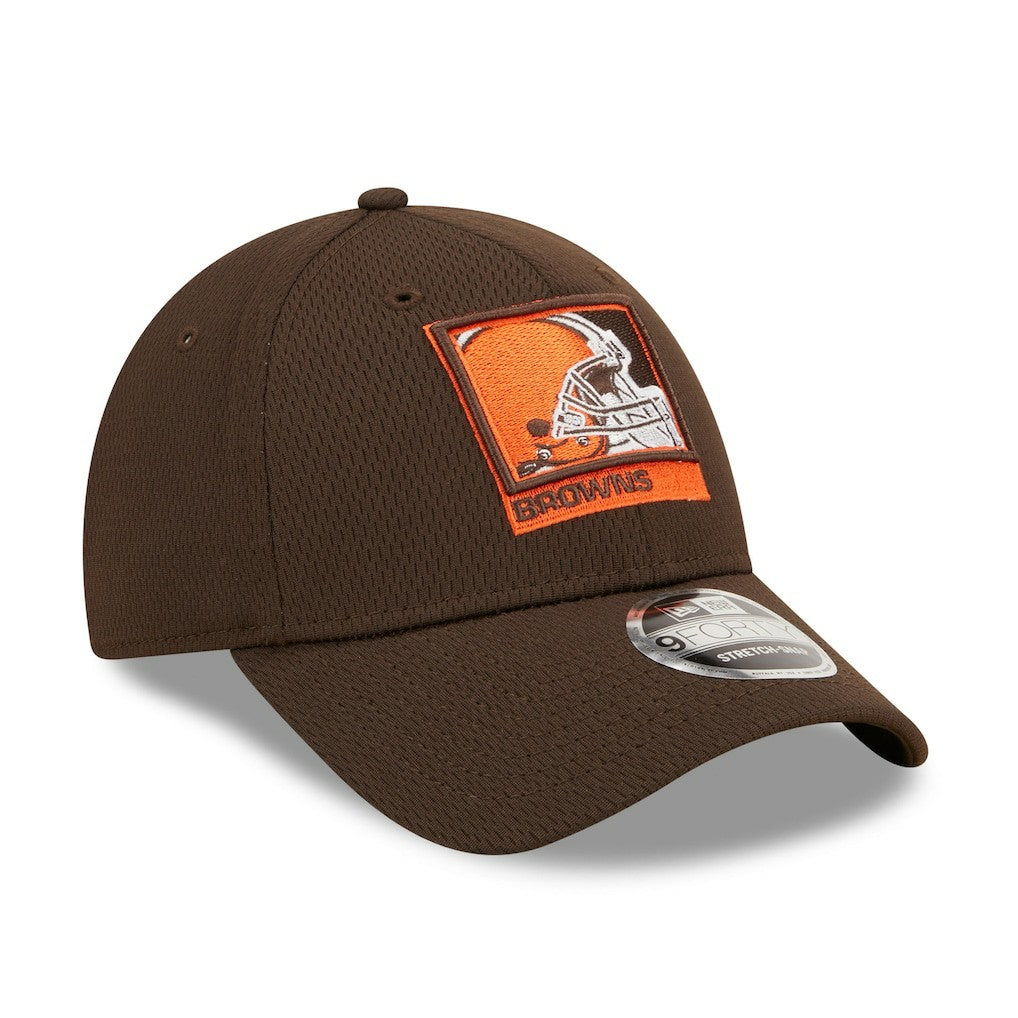 Cleveland Browns New Era Framed AF 9FORTY Snapback Hat