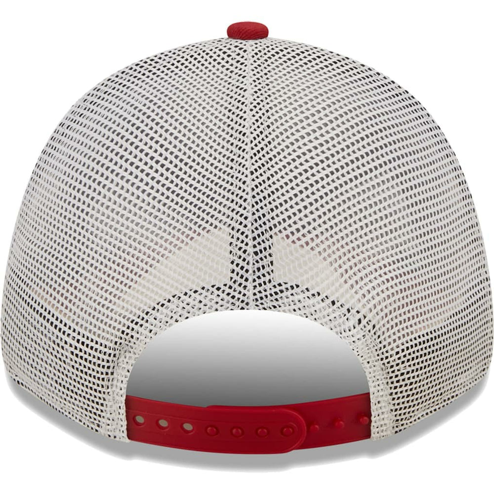 Arizona Cardinals New Era Logo Patch Trucker 9FORTY Snapback Hat