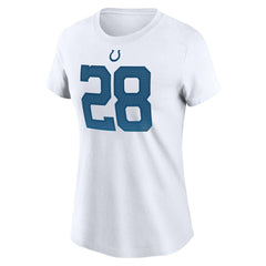 Indianapolis Colts Nike Jonathan Taylor  Women's Name & Number T-Shirt