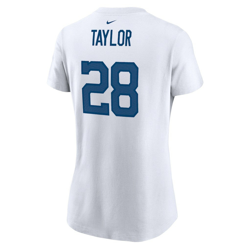 Indianapolis Colts Nike Jonathan Taylor  Women's Name & Number T-Shirt
