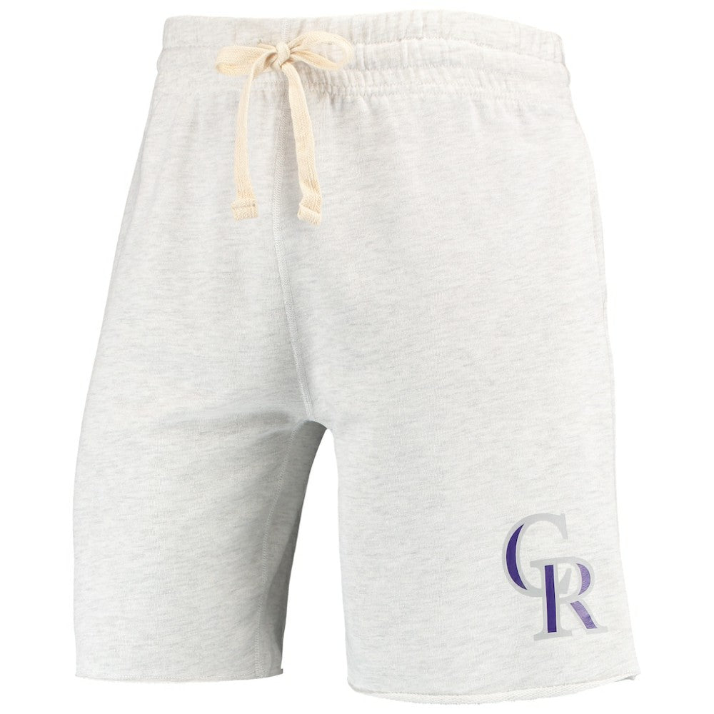 Colorado Rockies Concepts Sport Mainstream Terry Tri-Blend Shorts | MLB Online