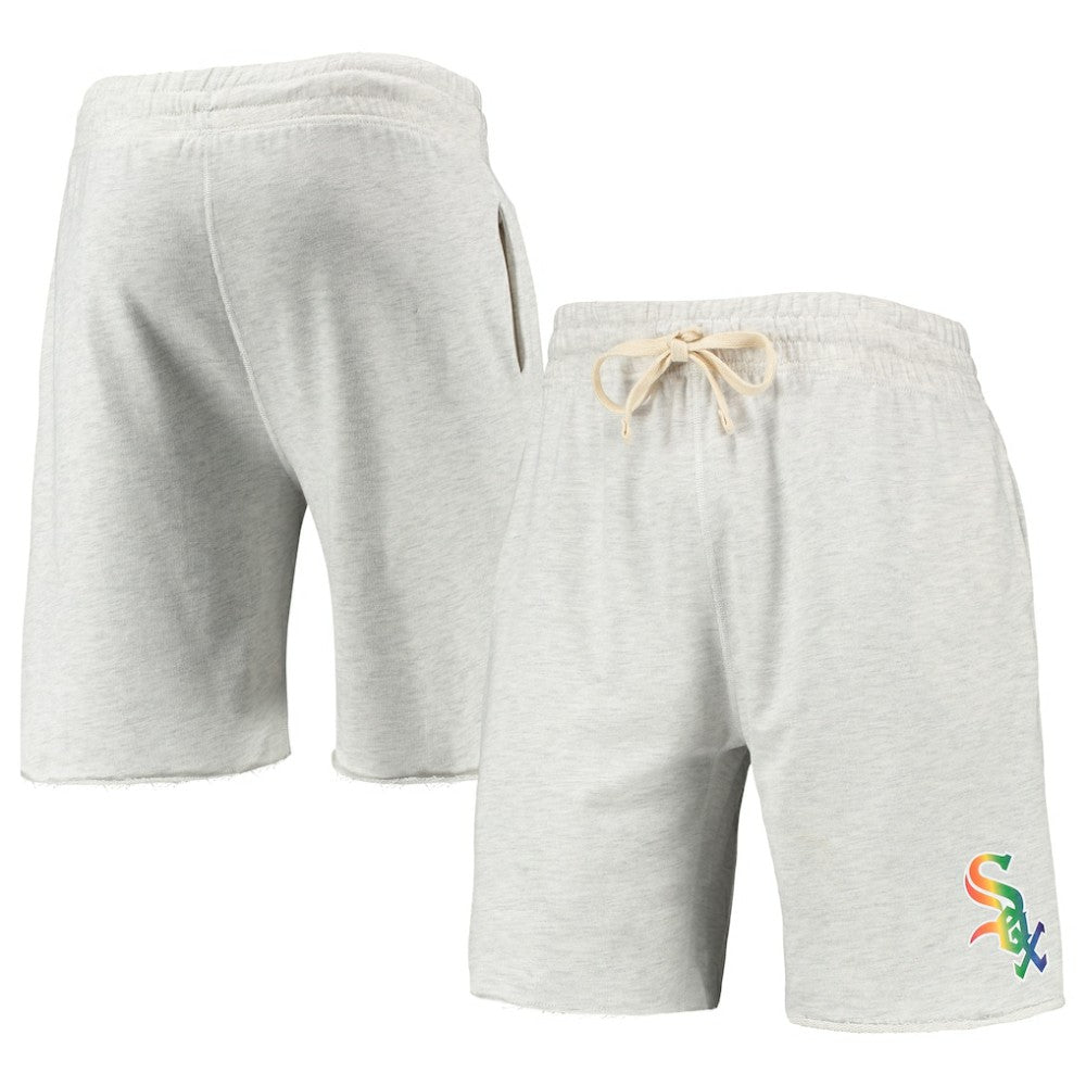 Chicago White Sox Concepts Sport Mainstream Logo Terry Tri-Blend Shorts | MLB Sale