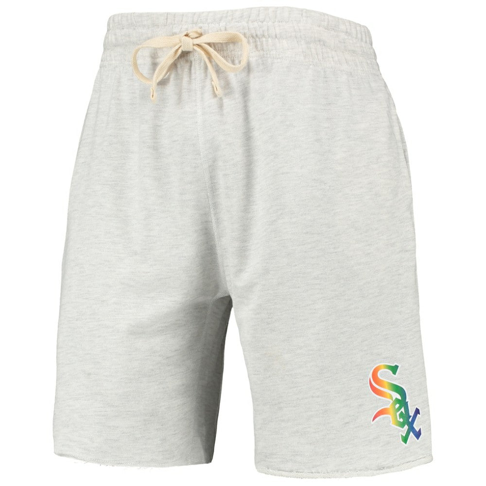 Chicago White Sox Concepts Sport Mainstream Logo Terry Tri-Blend Shorts | MLB Sale