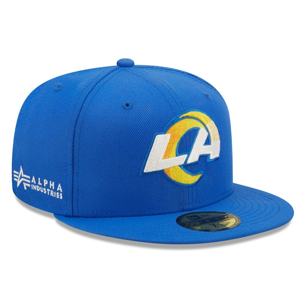 Los Angeles Rams New Era x Alpha Industries Alpha 59FIFTY Fitted Hat