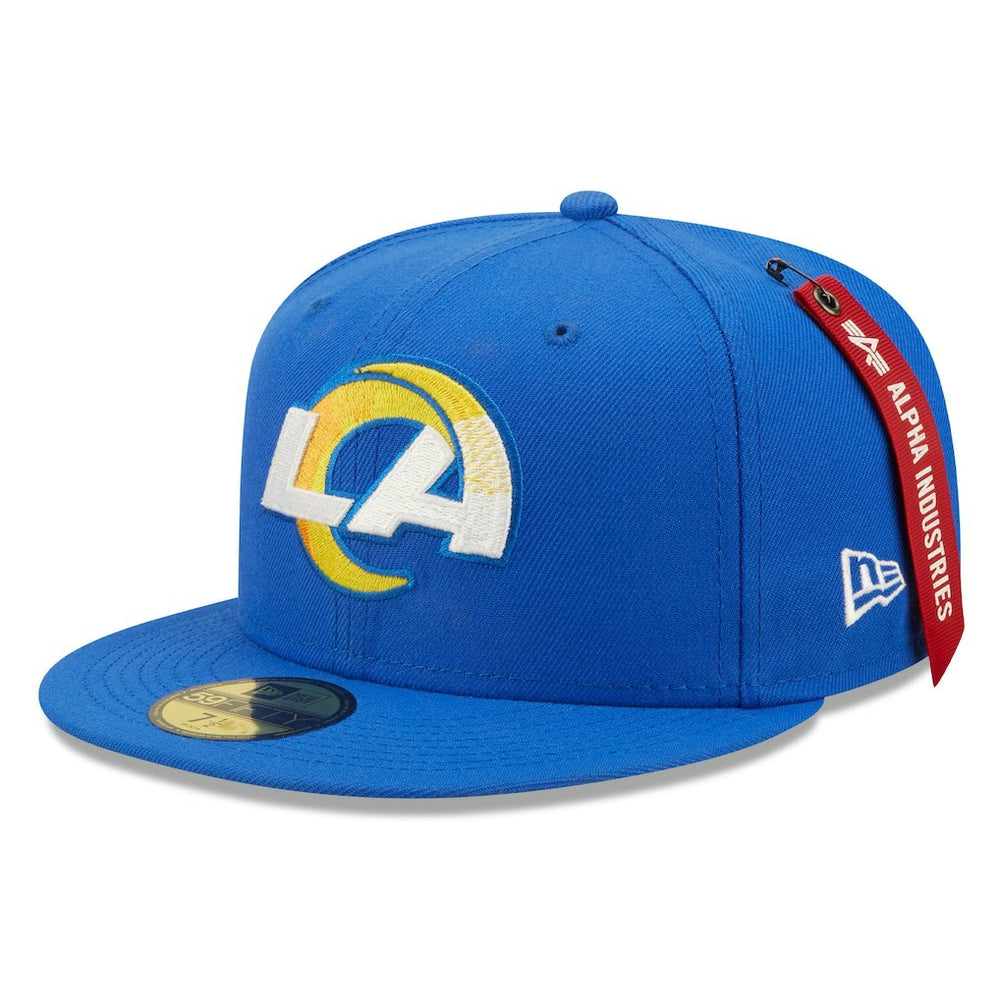 Los Angeles Rams New Era x Alpha Industries Alpha 59FIFTY Fitted Hat