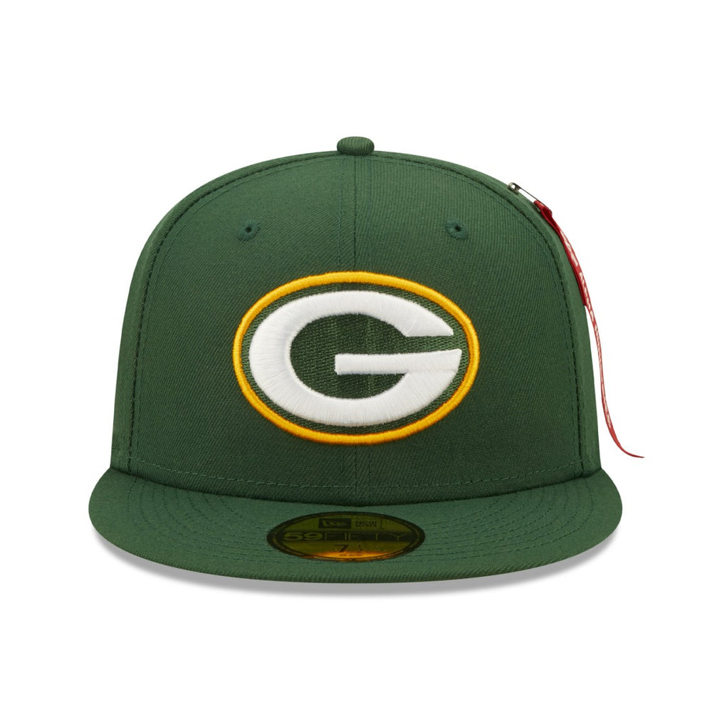 Green Bay Packers New Era x Alpha Industries Alpha 59FIFTY Fitted Hat