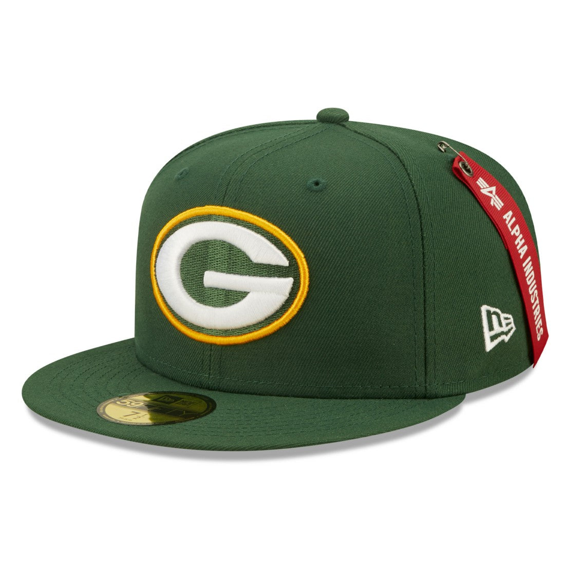 Green Bay Packers New Era x Alpha Industries Alpha 59FIFTY Fitted Hat