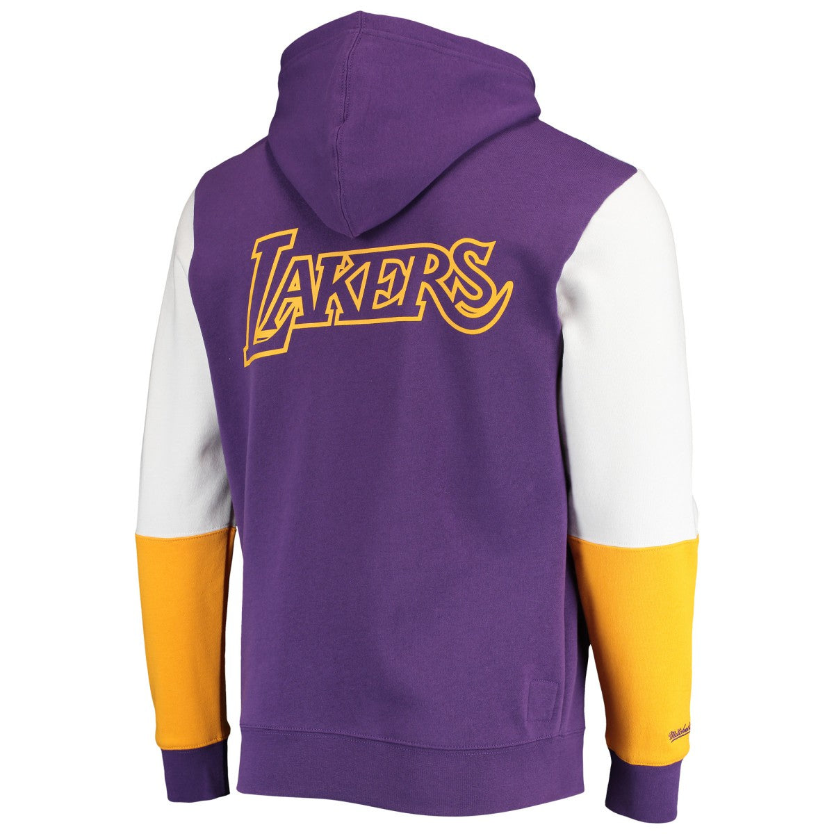 Los Angeles Lakers Hardwood Classics Fusion 2.0 Colorblock Pullover Hoodie Online
