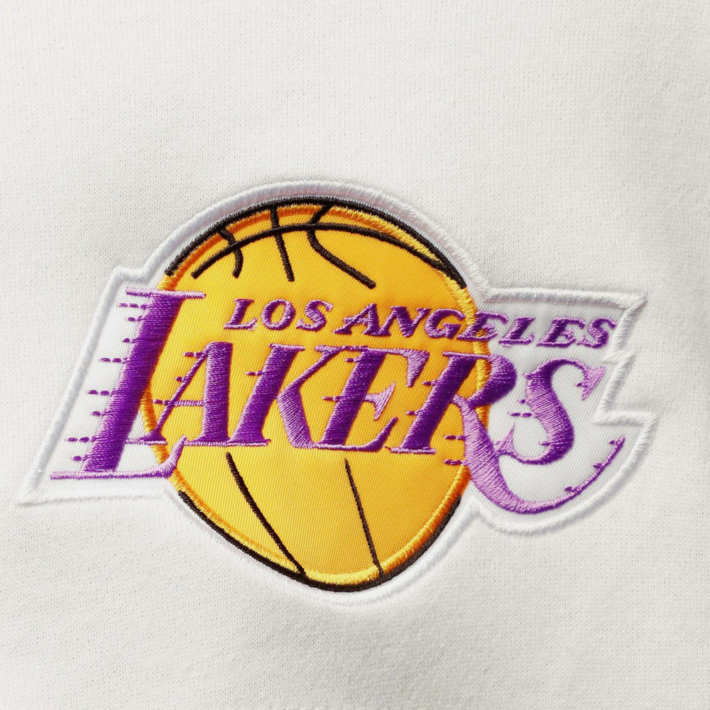Los Angeles Lakers Hardwood Classics Fusion 2.0 Colorblock Pullover Hoodie Online