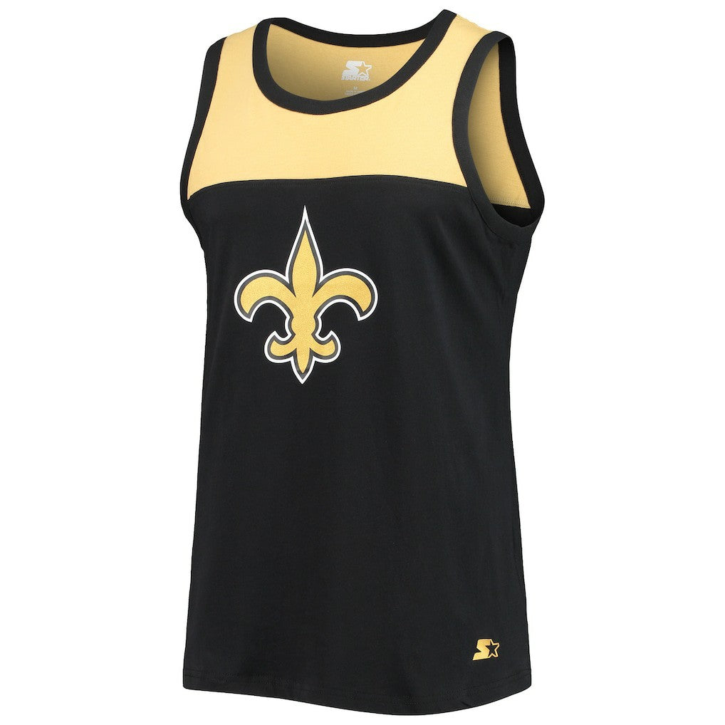 New Orleans Saints  Starter Team Touchdown Fashion Tank Top