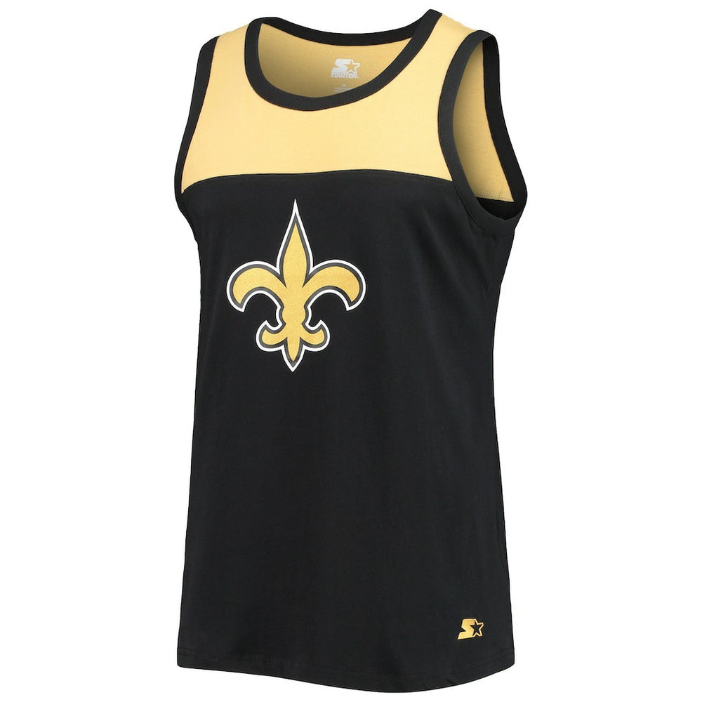New Orleans Saints  Starter Team Touchdown Fashion Tank Top