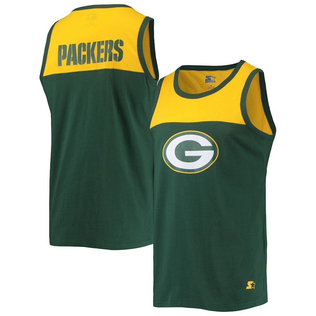 Green Bay Packers  Starter Team Touchdown Fashion Tank Top