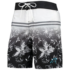 Carolina Panthers  G-III Sports by Carl Banks Island Volley Swim Shorts