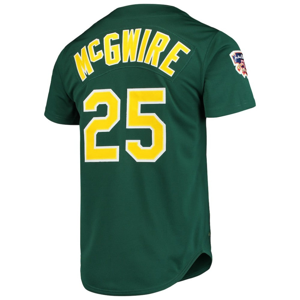Mark McGwire Athletics Mitchell & Ness 1997 Cooperstown Collection Authentic Jersey | MLB Sale