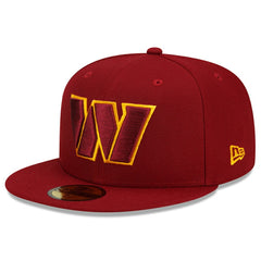 Washington Commanders New Era Team Basic 59FIFTY Fitted Hat