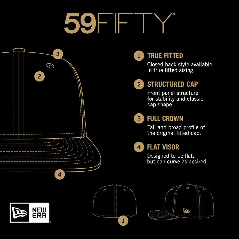 Washington Commanders New Era Team Basic 59FIFTY Fitted Hat