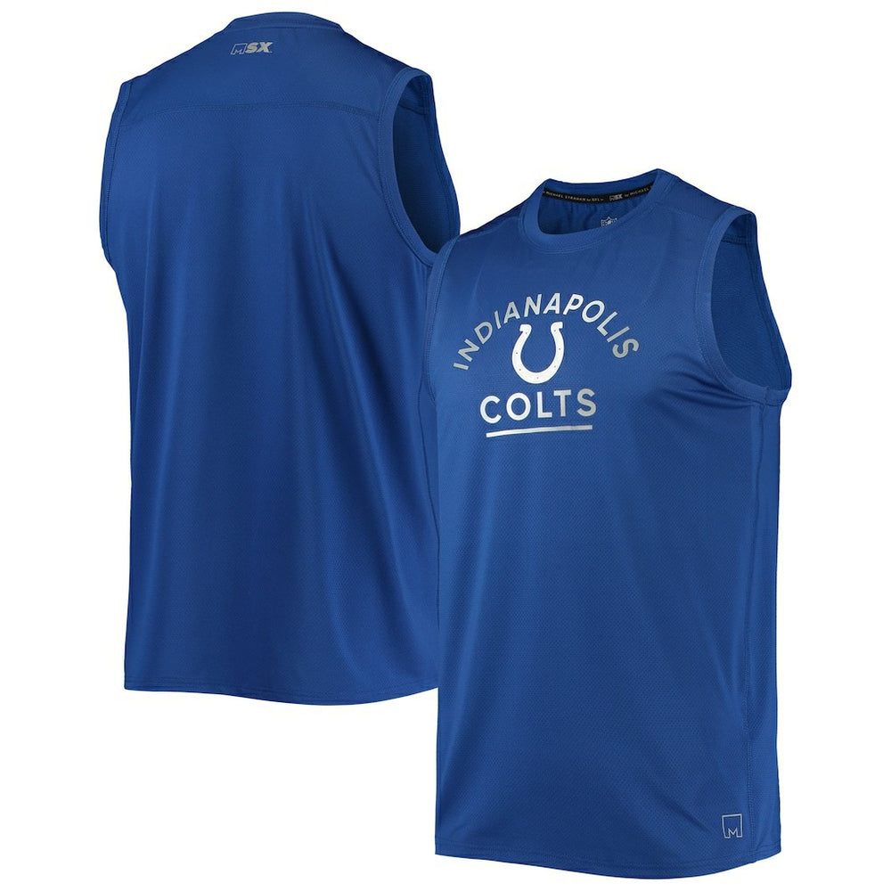 Indianapolis Colts  MSX by Michael Strahan Rebound Tank Top