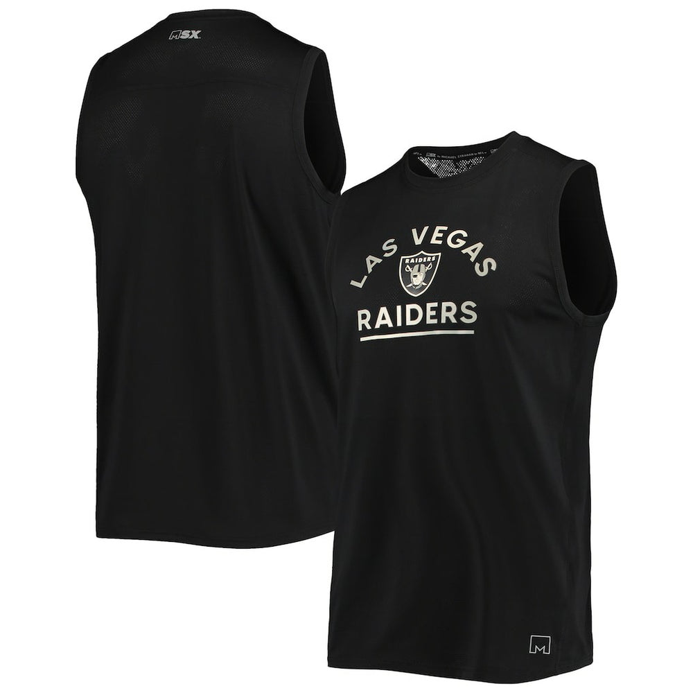 Las Vegas Raiders  MSX by Michael Strahan Rebound Tank Top
