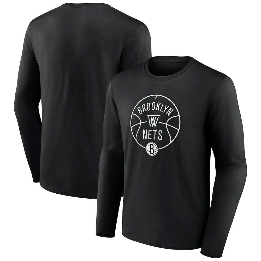 Brooklyn Nets Tip-Off Long Sleeve T-Shirt Discount