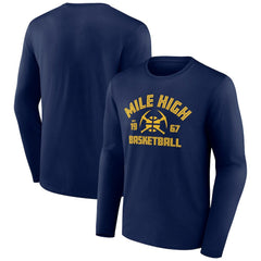 Denver Nuggets Tip-Off Long Sleeve T-Shirt sale Discount