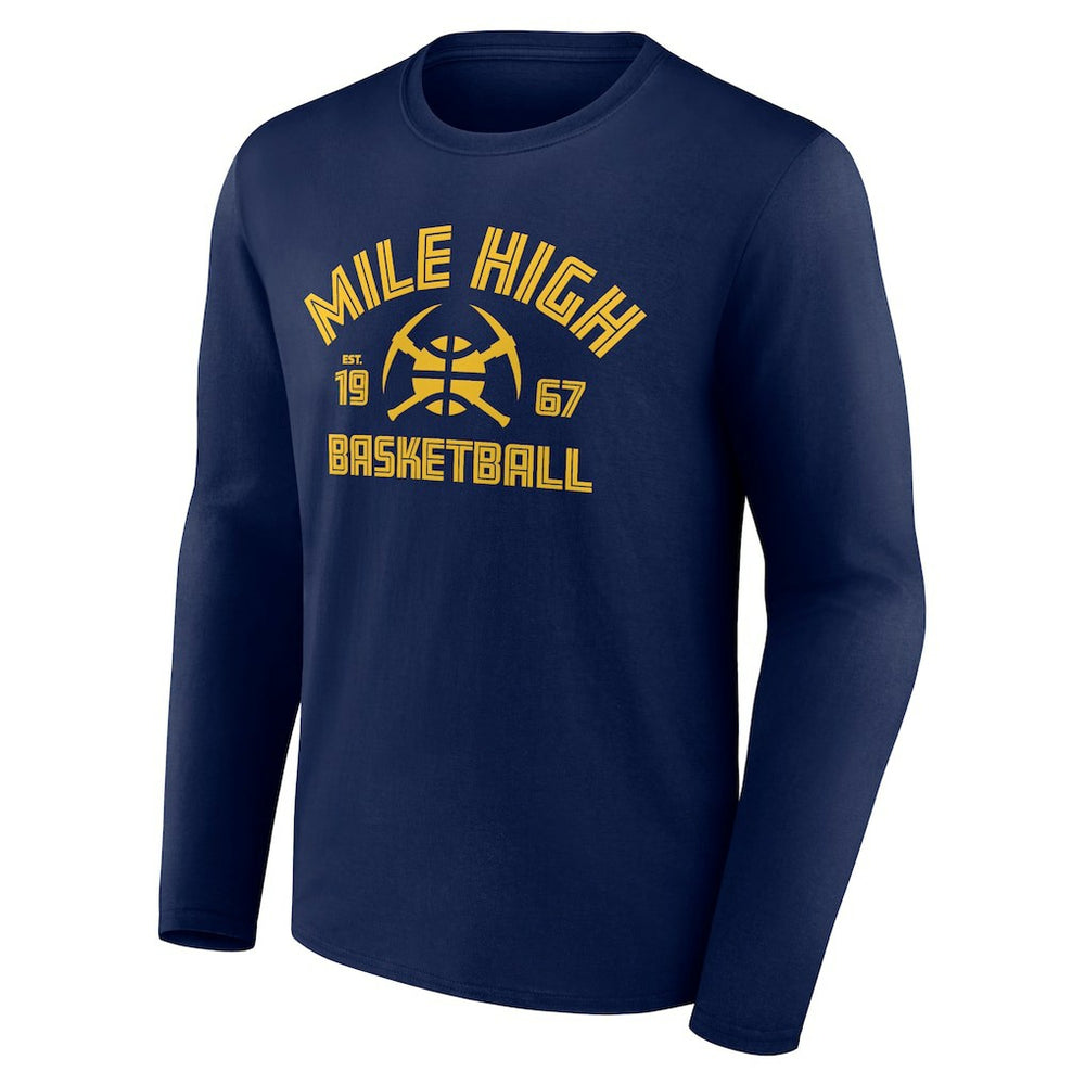 Denver Nuggets Tip-Off Long Sleeve T-Shirt sale Discount
