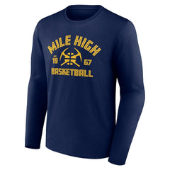 Denver Nuggets Tip-Off Long Sleeve T-Shirt sale Discount