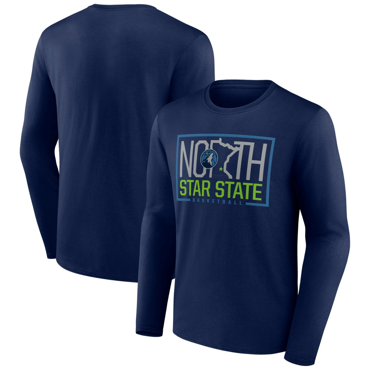 Minnesota Timberwolves Tip-Off Long Sleeve T-Shirt On Sale