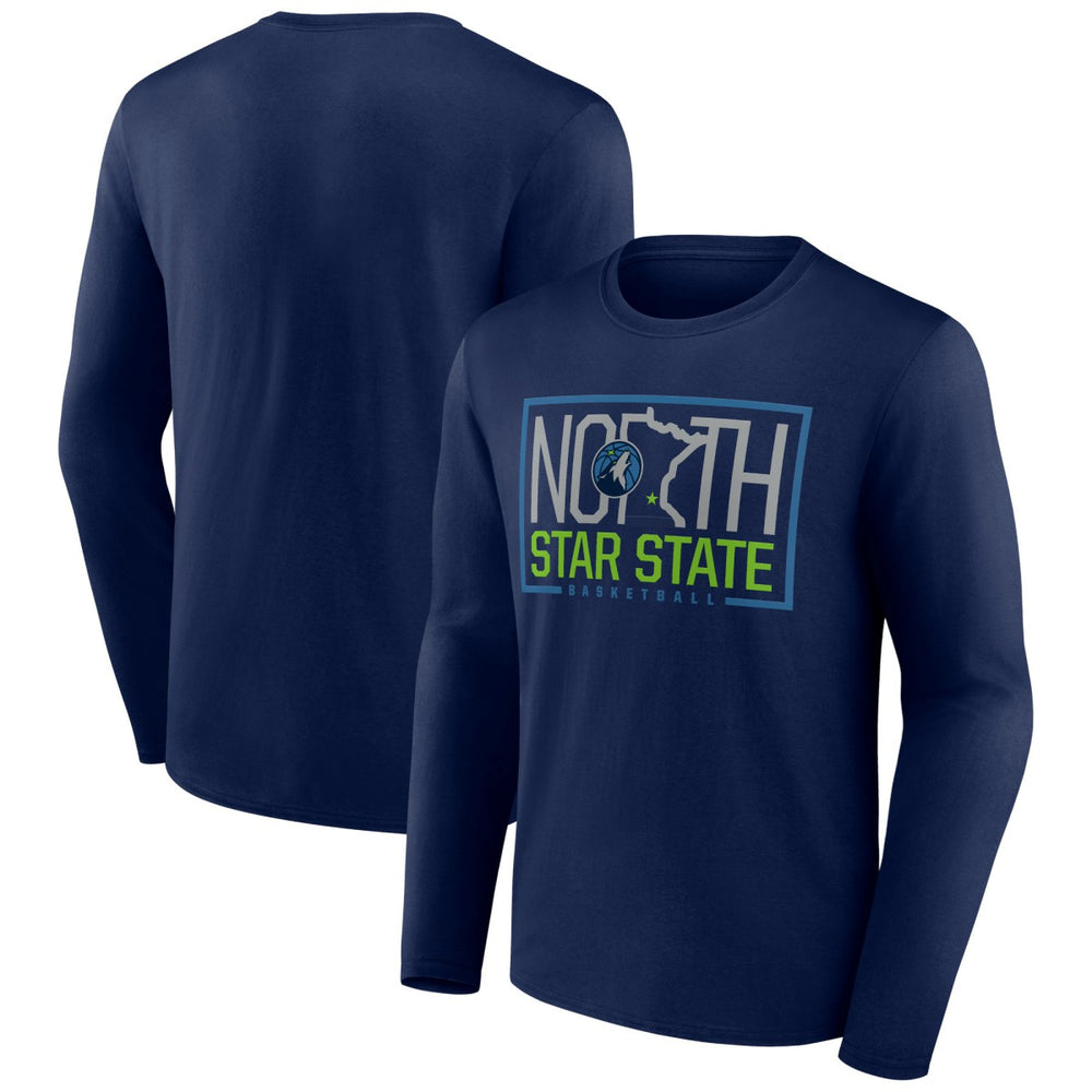 Minnesota Timberwolves Tip-Off Long Sleeve T-Shirt On Sale