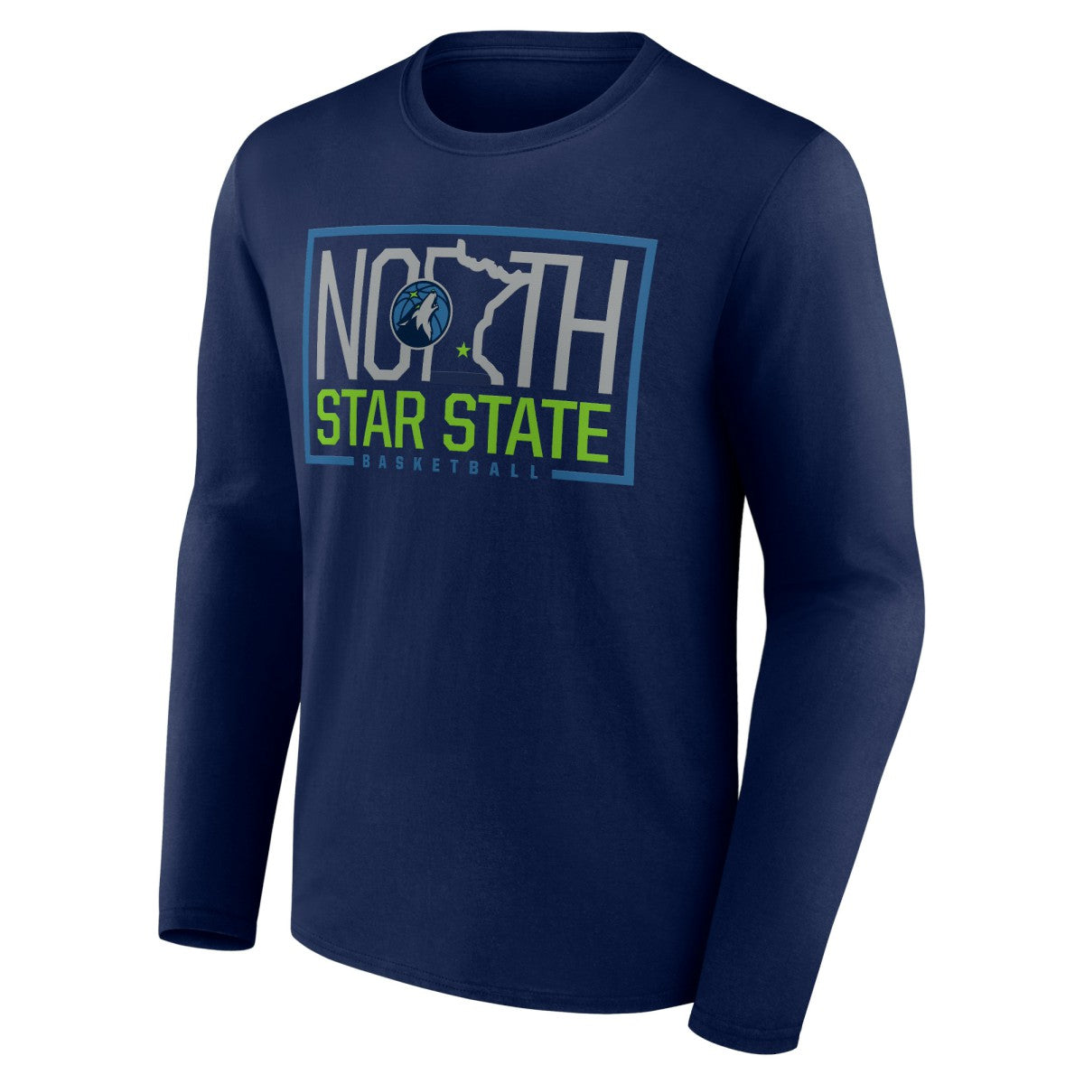 Minnesota Timberwolves Tip-Off Long Sleeve T-Shirt On Sale