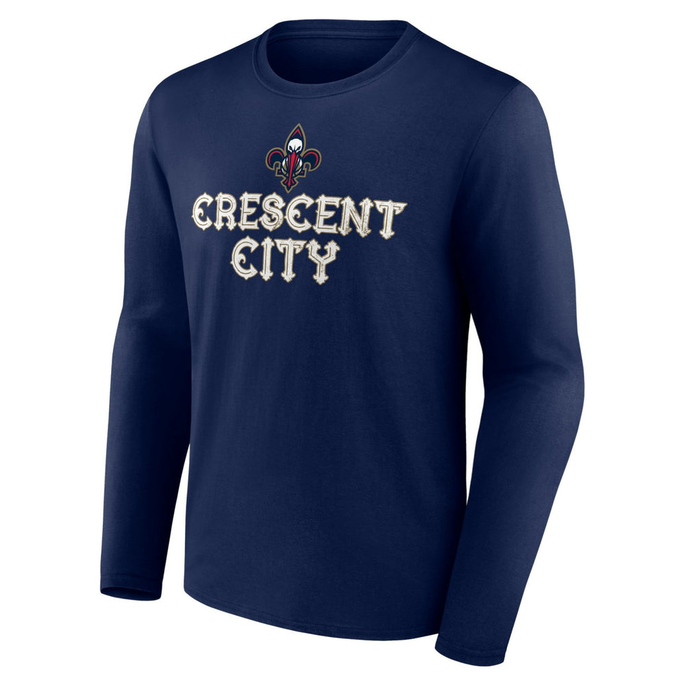 New Orleans Pelicans Tip-Off Long Sleeve T-Shirt New