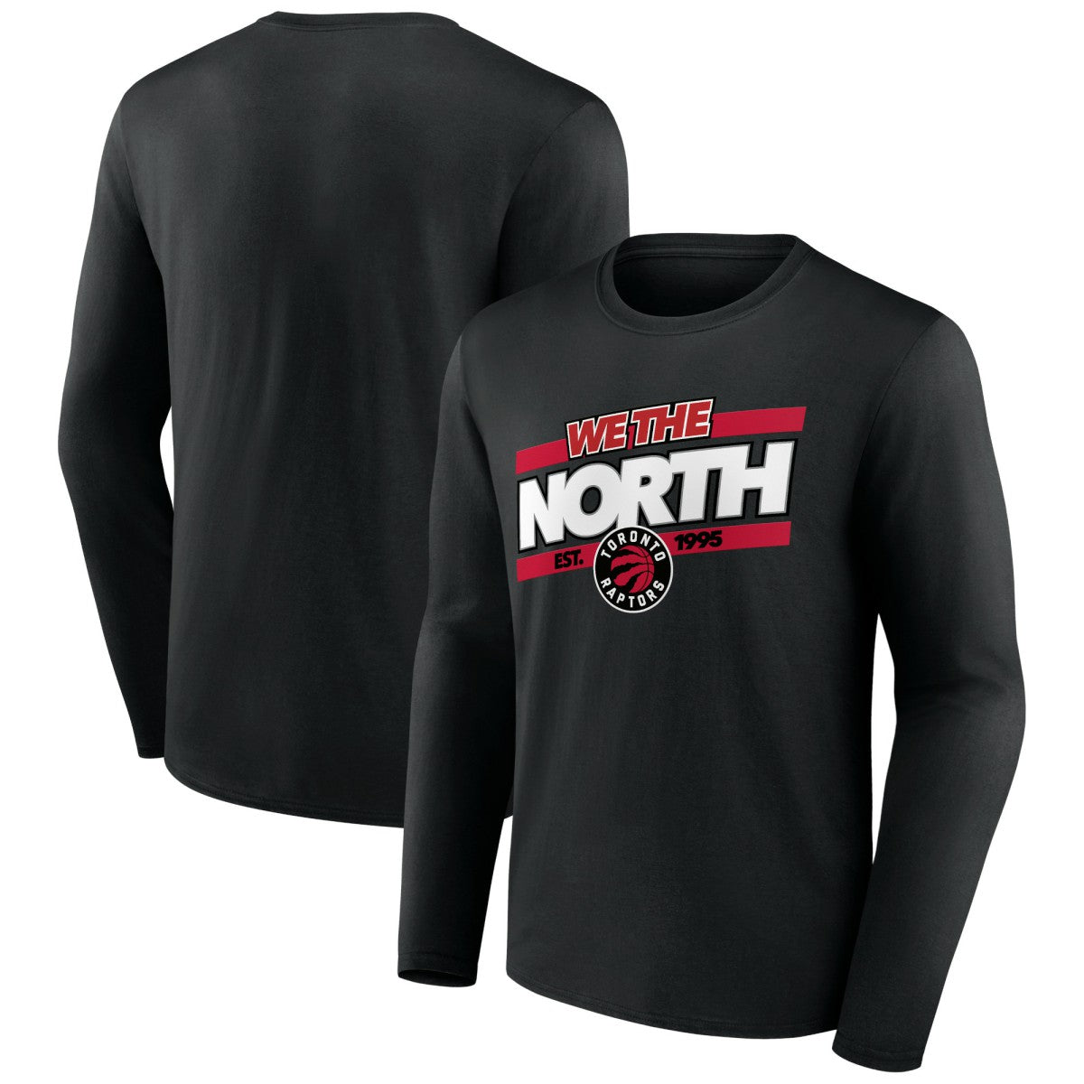 Toronto Raptors Tip-Off Long Sleeve T-Shirt New