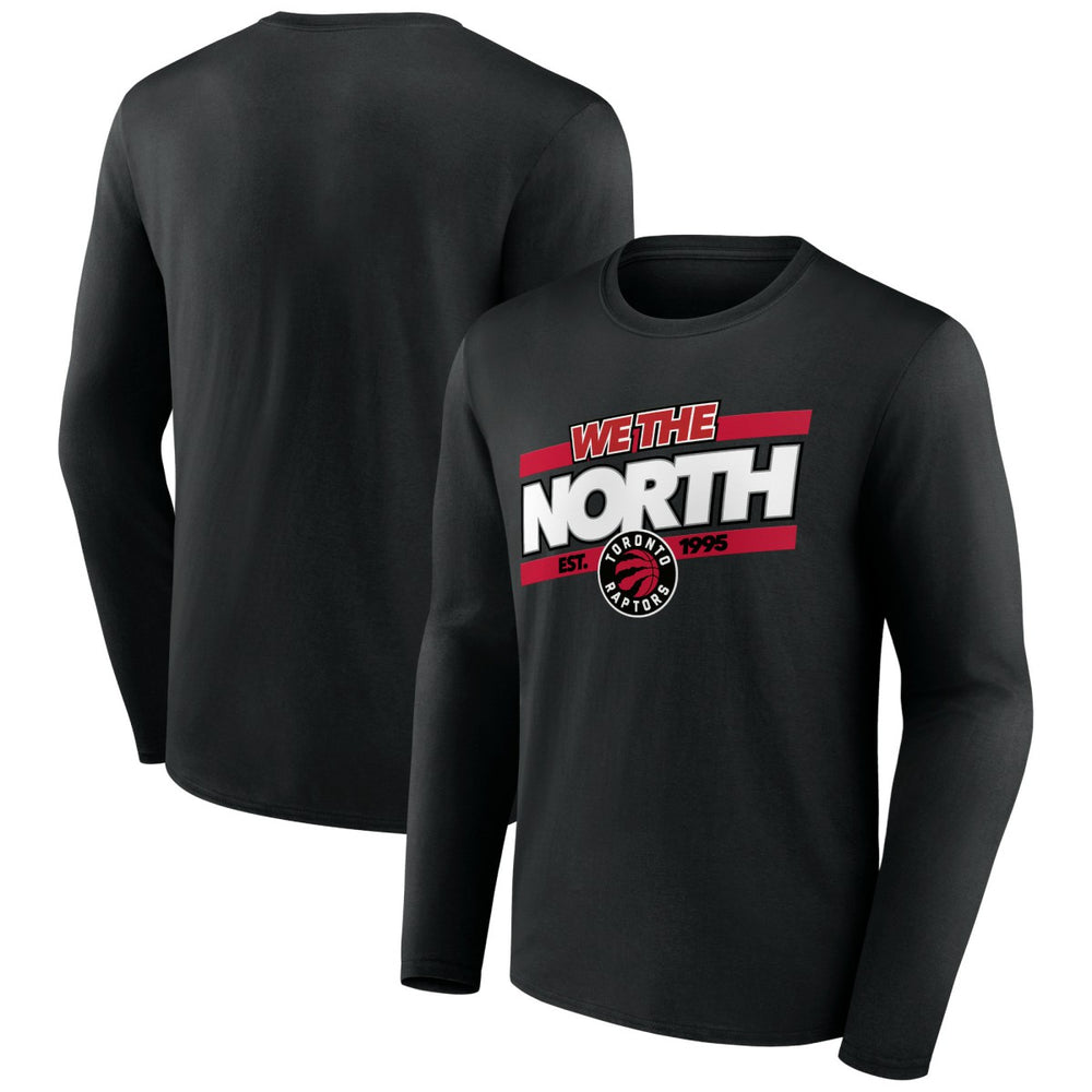 Toronto Raptors Tip-Off Long Sleeve T-Shirt New