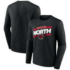 Toronto Raptors Tip-Off Long Sleeve T-Shirt New